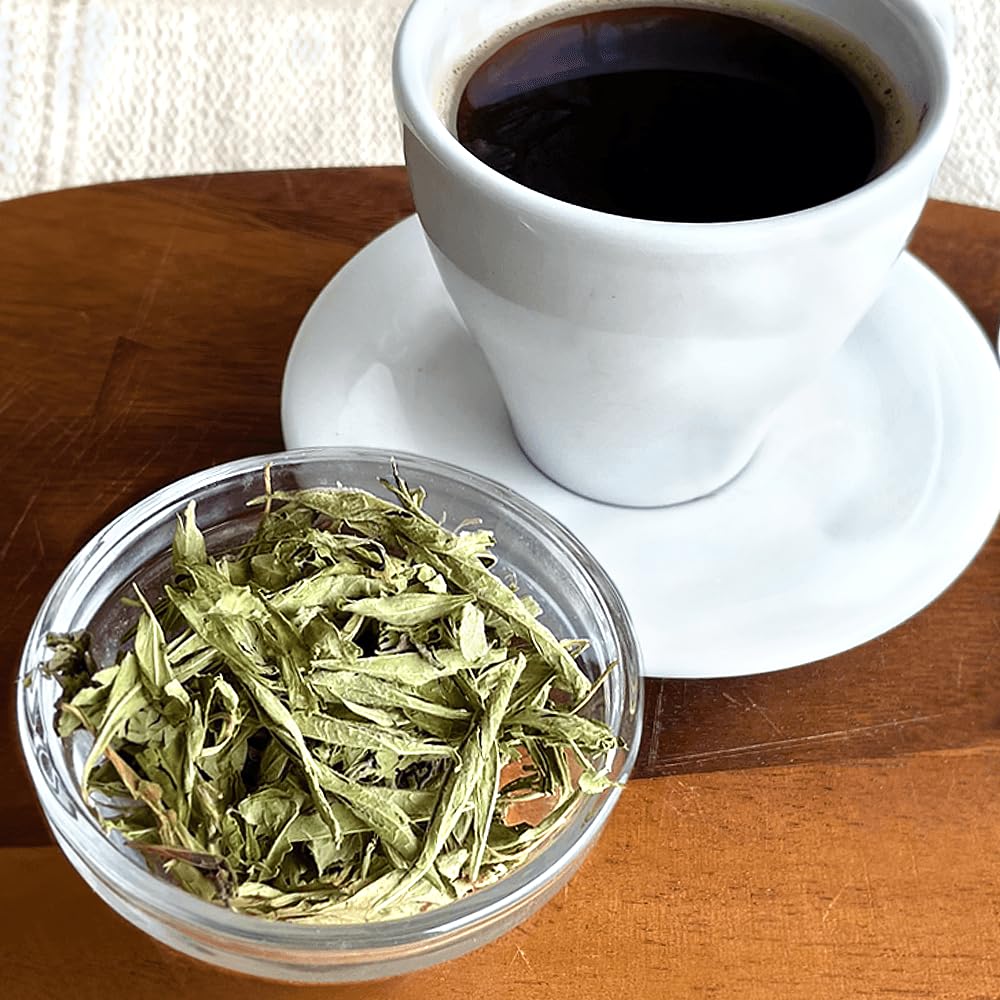 HerbaZest Sun-Dried Stevia Leaves - Premium Whole Stevia Leaf - 6oz Zero-Calorie Sugar Substitute for Beverages