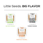 Top Seedz Organic Gluten Free Sea Salt & Rosemary  ers, 5 oz, 6-Pack, Healthy Vegan Snack with 6 Seeds