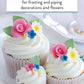 Global Sugar Art White Buttercream Frosting – Firm Icing for Cakes & Cupcakes, 3 LB Tub