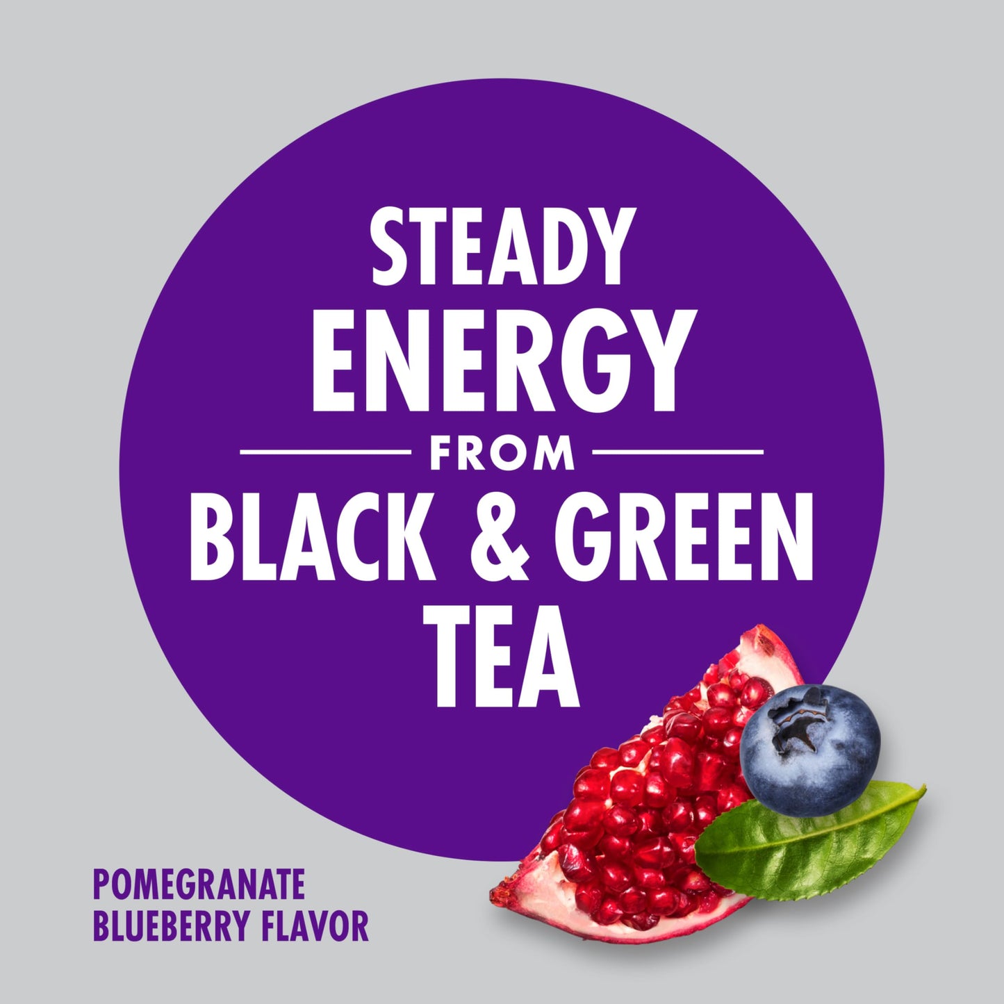 V8 Energy Drink Pomegranate Blueberry, 8 fl oz Can, Pack of 24