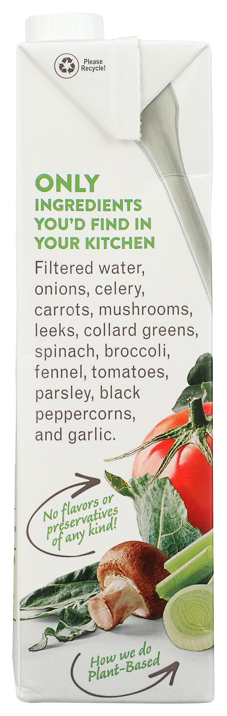 Bonafide Provisions Organic No Salt Added Vegetable Broth, 32 FZ
