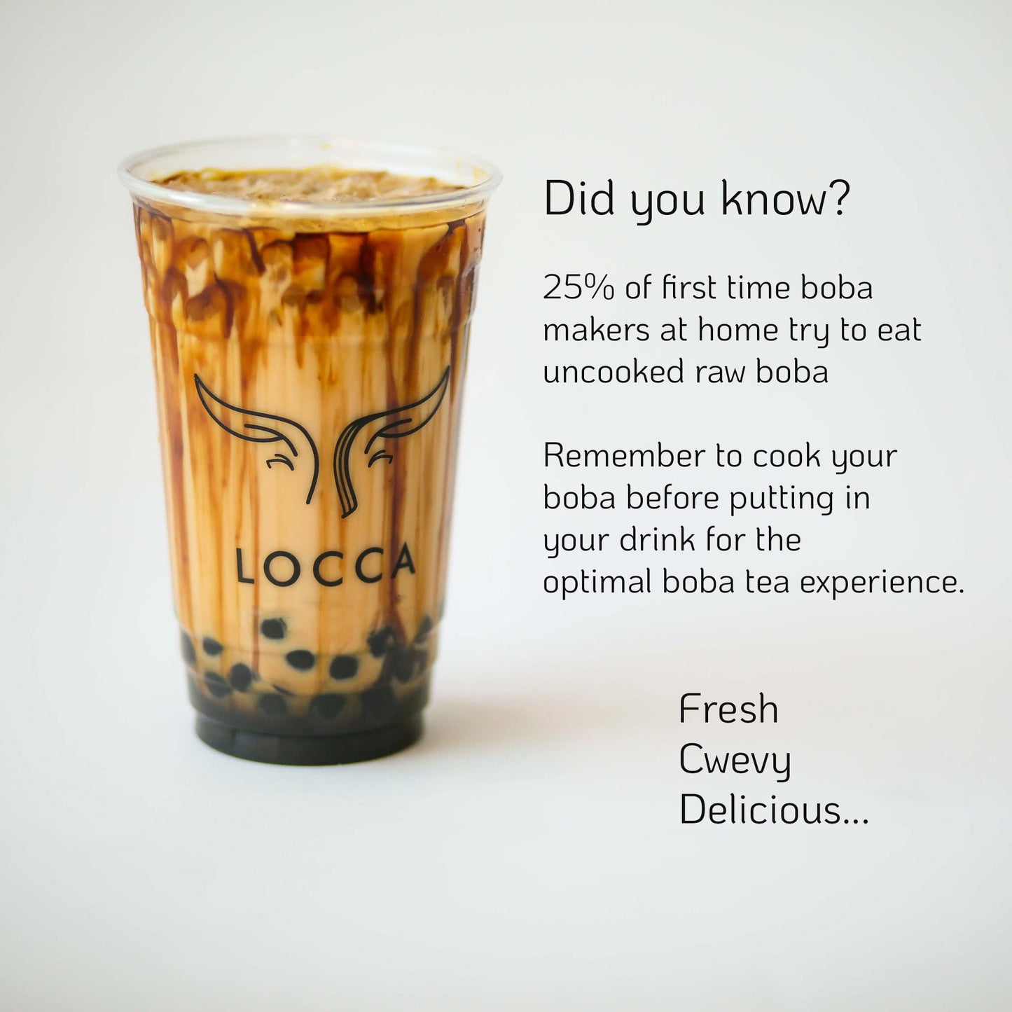 Premium Boba Pearls Tapioca Pearls For Bubble Tea Boba Balls For Drinks By Locca - (4 Bags - 56Oz With 40 Straws)