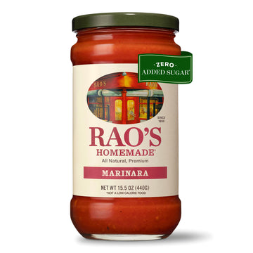 Raos Homemade Marinara Sauce, All Purpose Keto Friendly, 15.5 oz, Premium Quality, Made with Tomatoes from Italy
