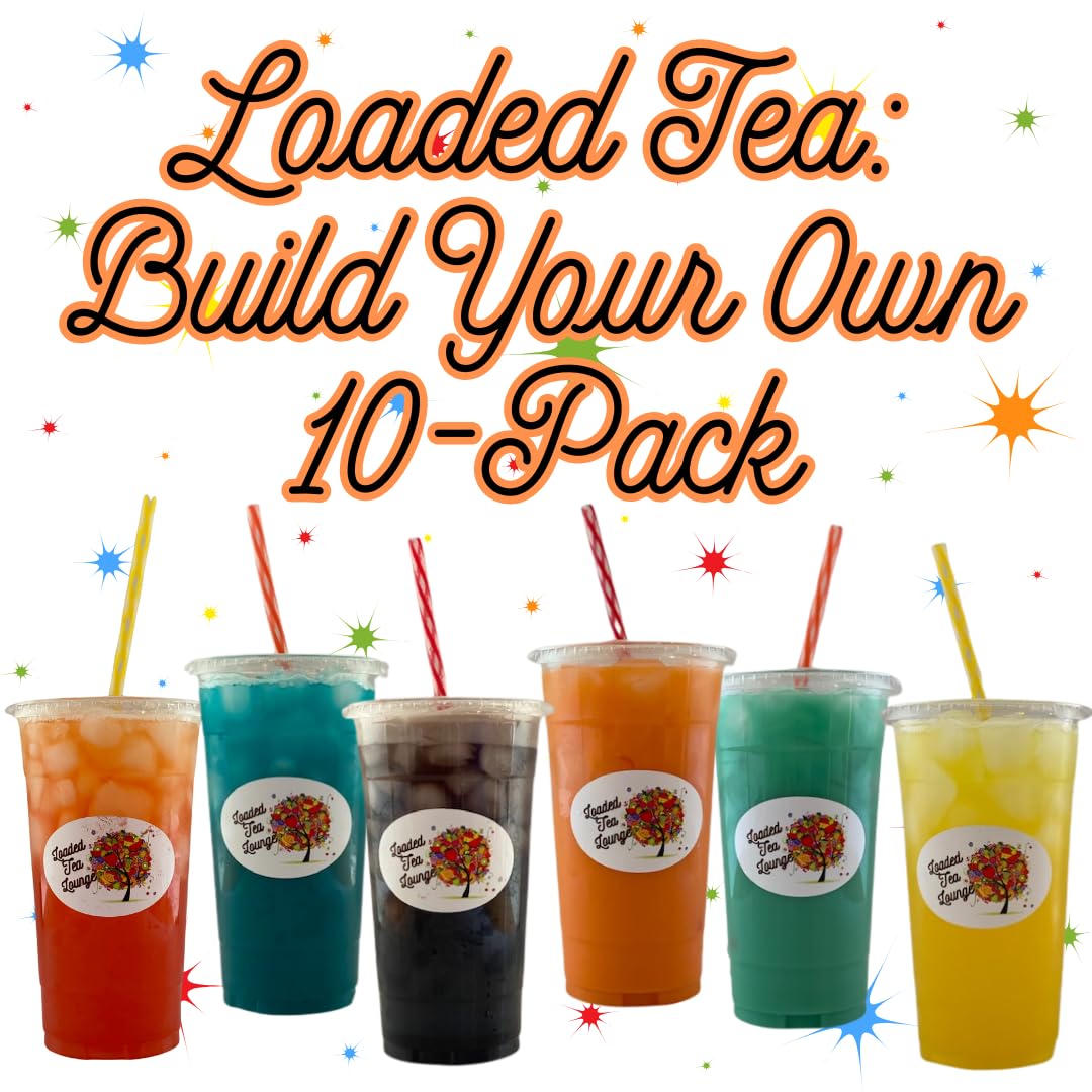 Generic Loaded Tea Pack - Choose 10 Unique Flavors