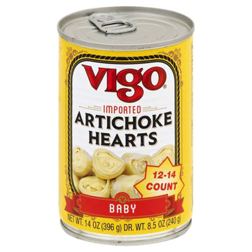 Vigo, Artichoke Baby, 14 Oz, (Pack Of 12)
