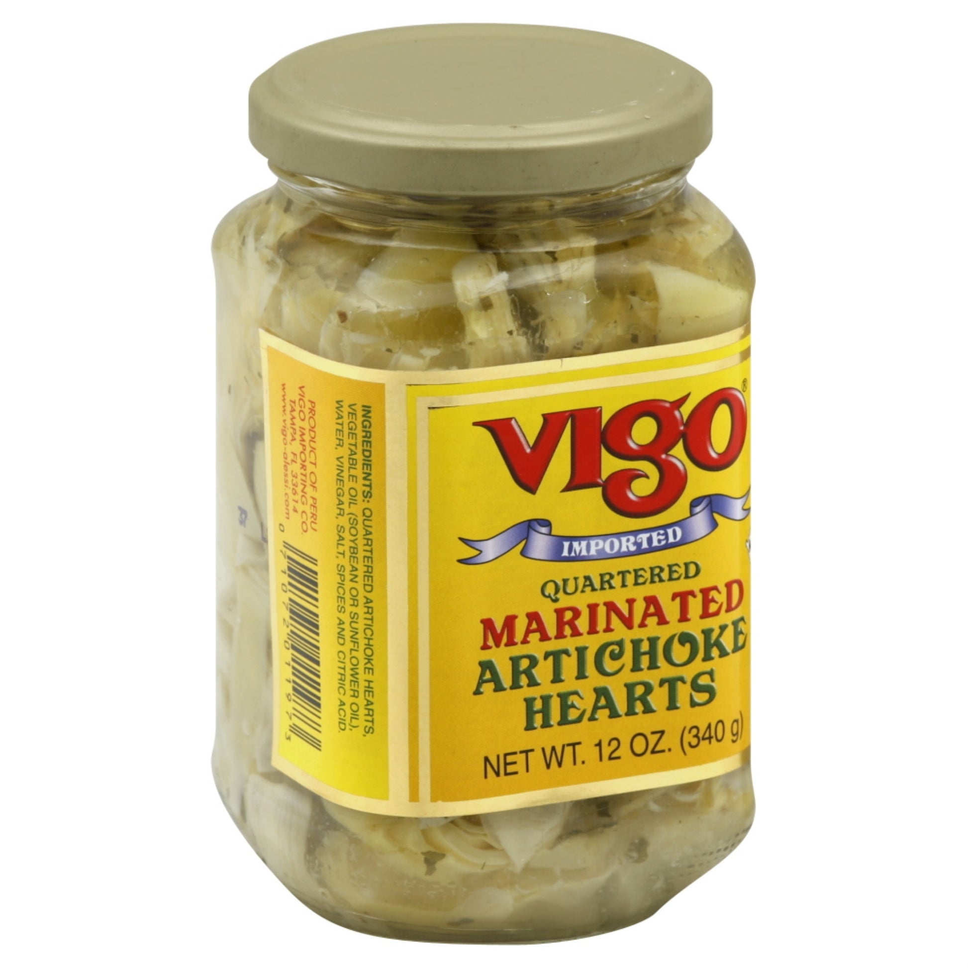 Vigo, Artichoke Heart Mrntd, 12 Oz, (Pack Of 12)