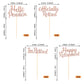 Rssta i Cupcake Toppers, 24 Pack, Glitter Retirement Theme, Rose Gold, Model XM014-Rose Gold