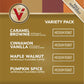 Victor Allens Coffee Fall Harvest Variety Pack, Medium Roast, 96 Count Single Serve Pods for Keurig, Brown