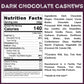 Wincrest Dark Chocolate Cashews (3 Lb Tub)