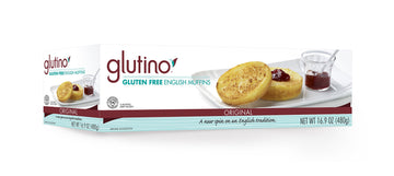 Glutino Premium English Muffins, 16.9 Ounce -- 6 Per Case.