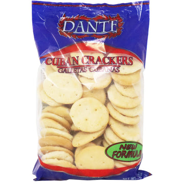 Dante Crackers Cuban Galletas Cubanas 8 Oz (226 Gr)