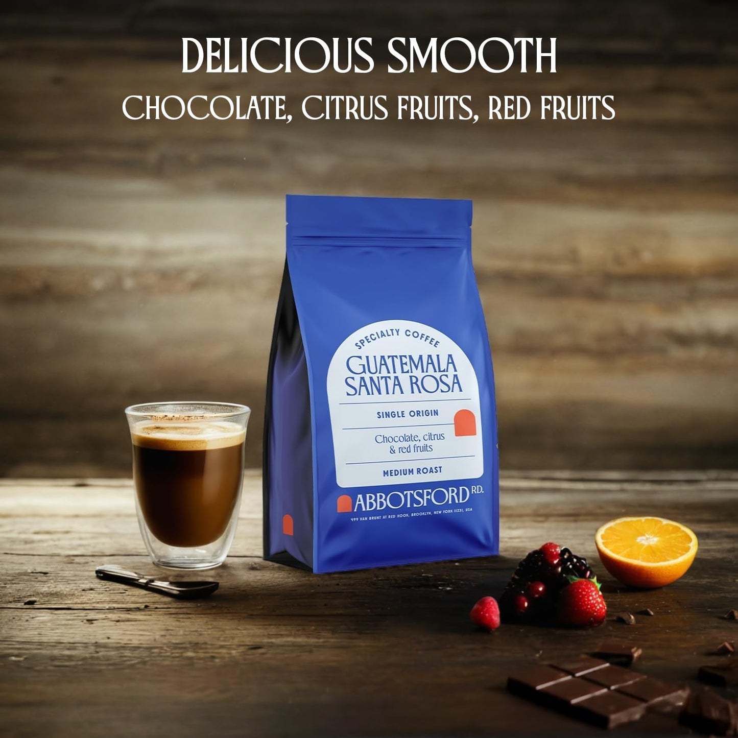 Guatemala Santa Rosa Whole Bean Medium Roast Coffee, 12 Oz Specialty Bag, Flavored Whole Bean Coffee With Chocolate, Citrus & Re