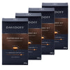 Davidoff Espresso 57 Ground Coffee - Pack Of 4-10/12 Intensity - 250 G X 4