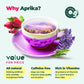 Aprika Life Immune Support Tea - 60 Bags, Rich in Vitamins & Antioxidants, with Lemon Balm, Peppermint, Rose Hips, Chamomile, Lavender, Lemongrass