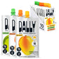 Dally Drinkable Konjac Jelly Variety Pack - (10 Pack) Jelly Fruit Snack with 10 Calories & Zero Sugar - Flavors Include Mango, P
