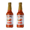 Marie Sharps Hot Habanero Pepper Sauce, 10 oz - Authentic Belizean Hot Sauce with Fresh Red Habanero Peppers (Pack of 2)