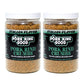 Pork King Good Pork Rind Breadcrumbs, Keto Friendly, Gluten-Free, 2 Pack (Two 12 Oz Jars)