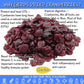 GERBS Dried Cape Cod Cranberries 4 LBS. | Freshly Dehydrated Re-sealable Bulk Bag | Top 14 Food Allergy Free | Sulfur Dioxide Fr
