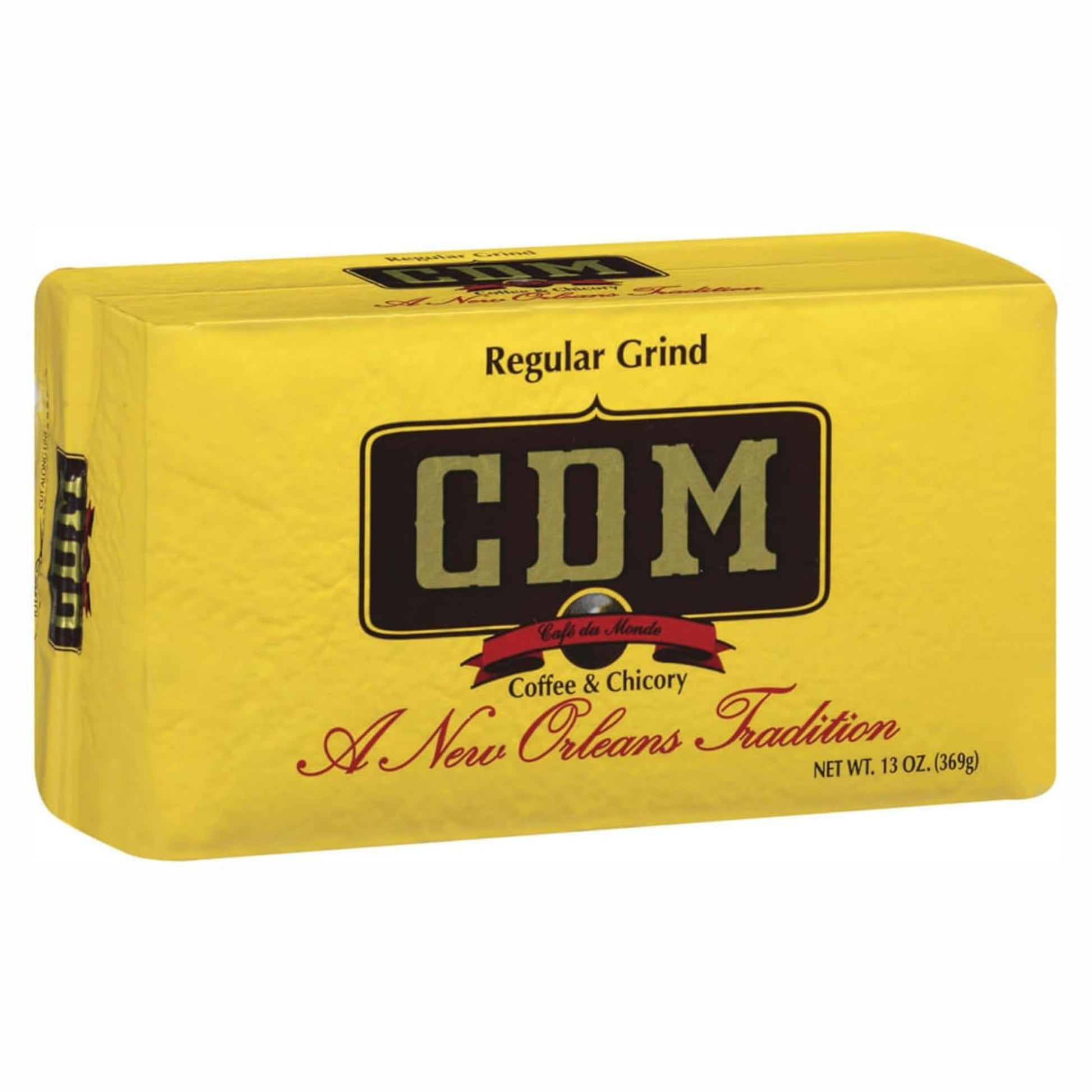CDM Ground Coffee & Chicory, Regular Grind, 13oz Bag, Pack of 12