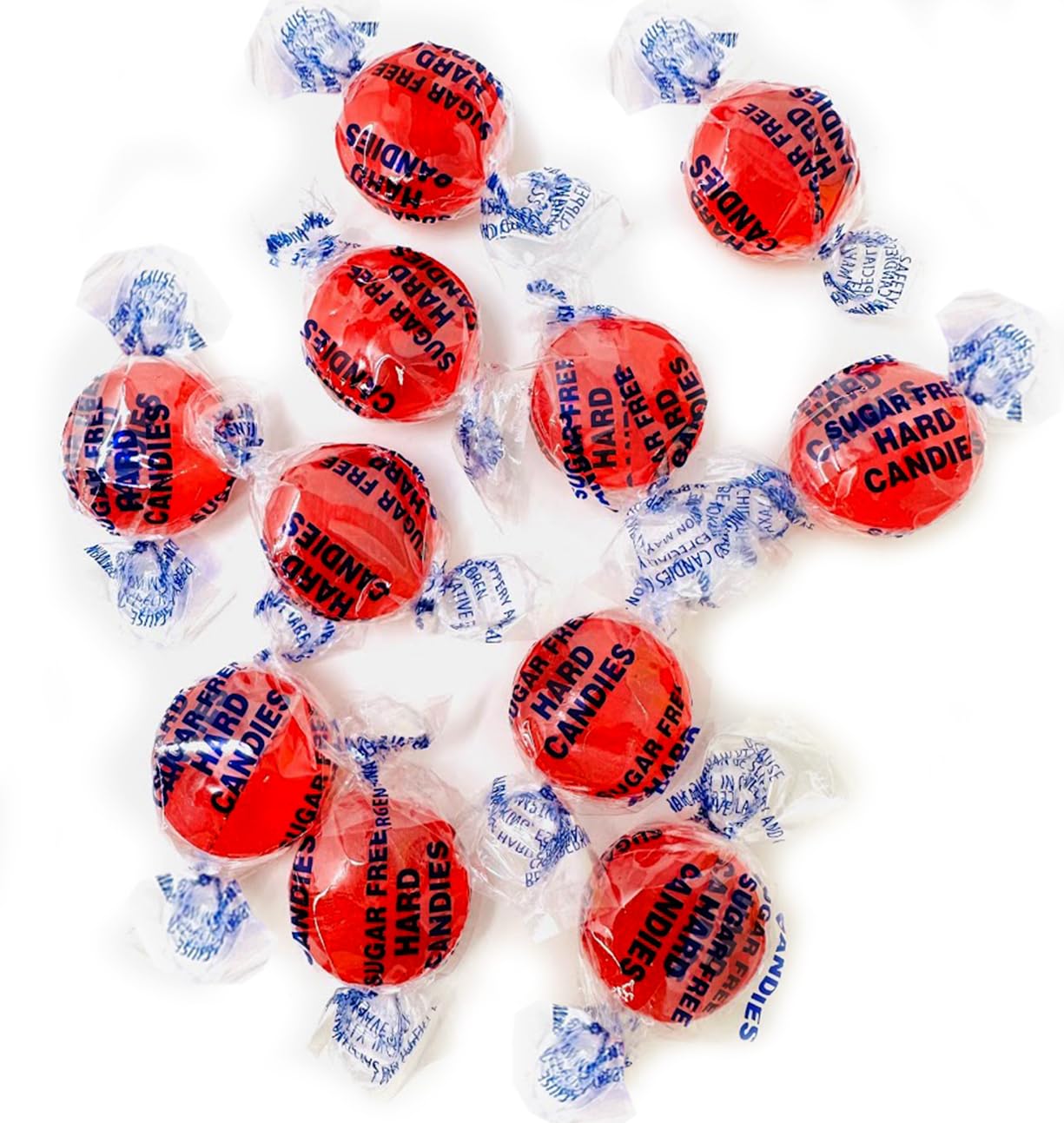 Sweetgourmet Sugar-Free Cinnamon Discs Arcor Bulk Hard Candy | 2 Pounds