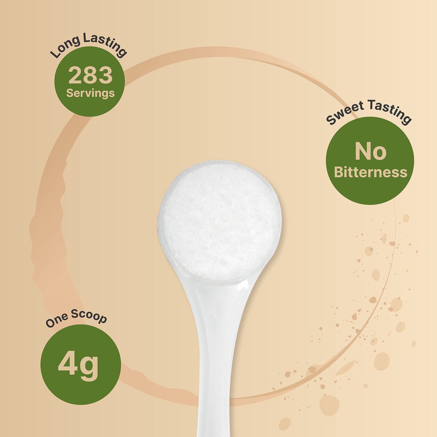 Naturebell Allulose Sweetener, 2.5 Lbs | Keto & Vegan-Friendly, White Sugar Substitute | 0 Calorie, 0 Sugar, 0 Net Carb, Non-Gly