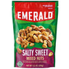 Emerald Nuts, Salty Sweet Mixed Nuts, Features Kettle Glazed Peanuts, Almonds, Cashews, Kettle Glazed Walnuts, Kettle Glazed Pec