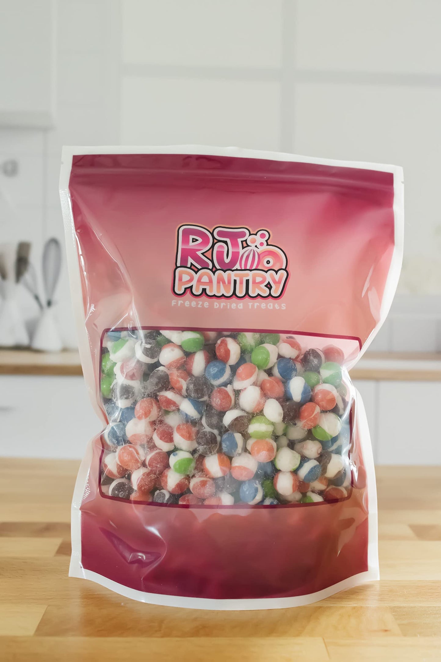 Fruit Crunch Wildberry Freeze-Dried Candy, 16 oz, Assorted Wild Berry Flavors, Large Pouch, Ideal Gift Snack
