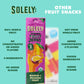 Solely - Organic Mango Passion Fruit Jerky - 12 Individually Wrapped Strips - Fruit Leather Made From Dried Fruit - Healthy Snac
