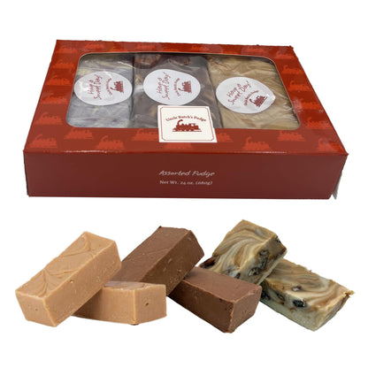 Uncle Butch s Fudge Custom Box - Creamy and Smooth Fudge Sampler - Choose Any 3 Flavors of Delicious & Decadent Fudge (24 oz. (