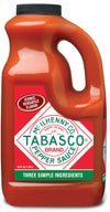TABASCO Brand Original Red Pepper Sauce, Medium Hot Sauce, Bulk Plastic Jug, Classic & Versatile, Three Simple Ingredients, For 