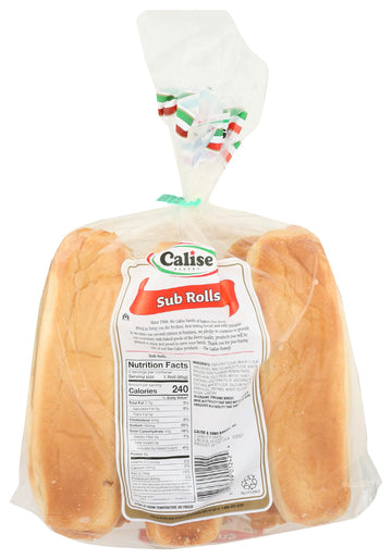 Calise Bakery Sub Rolls, 18 Oz