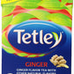 Tetley USA Tea, Ginger Flavor, 72-Count Tea Bags, Pack of 3, Brown, Model 30543