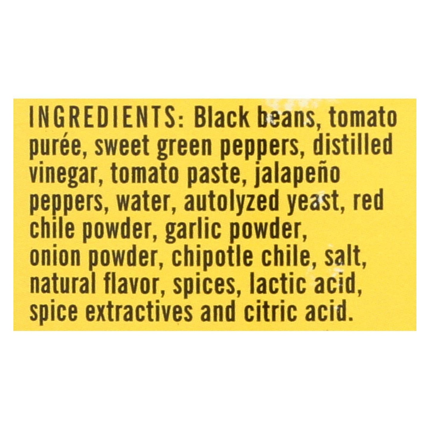 Desert Pepper Spicy Black Bean Dip, 16 Oz (6 Pack)