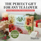Wissotzky Herbal Tea Variety Pack Sampler - Caffeine-Free Gift Box with 6 Flavors, 42 Individually Wrapped Bags - Ideal for Holidays & Gifting