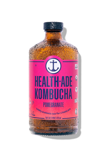 Health-Ade Kombucha Tea Organic Drink, Fermented Tea With Living Probiotics, Detoxifying Acids, Supports Gut Health, Non-Gmo, Ve