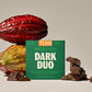 TCHO Dark Duo Dark Chocolate Bars, Organic, Vegan, Non-GMO, 3 Pack, 2.5oz Each