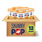 SkinnyPop Popcorn, Dairy Free White Cheddar, Gluten Free, 1oz Bags, 12 Count