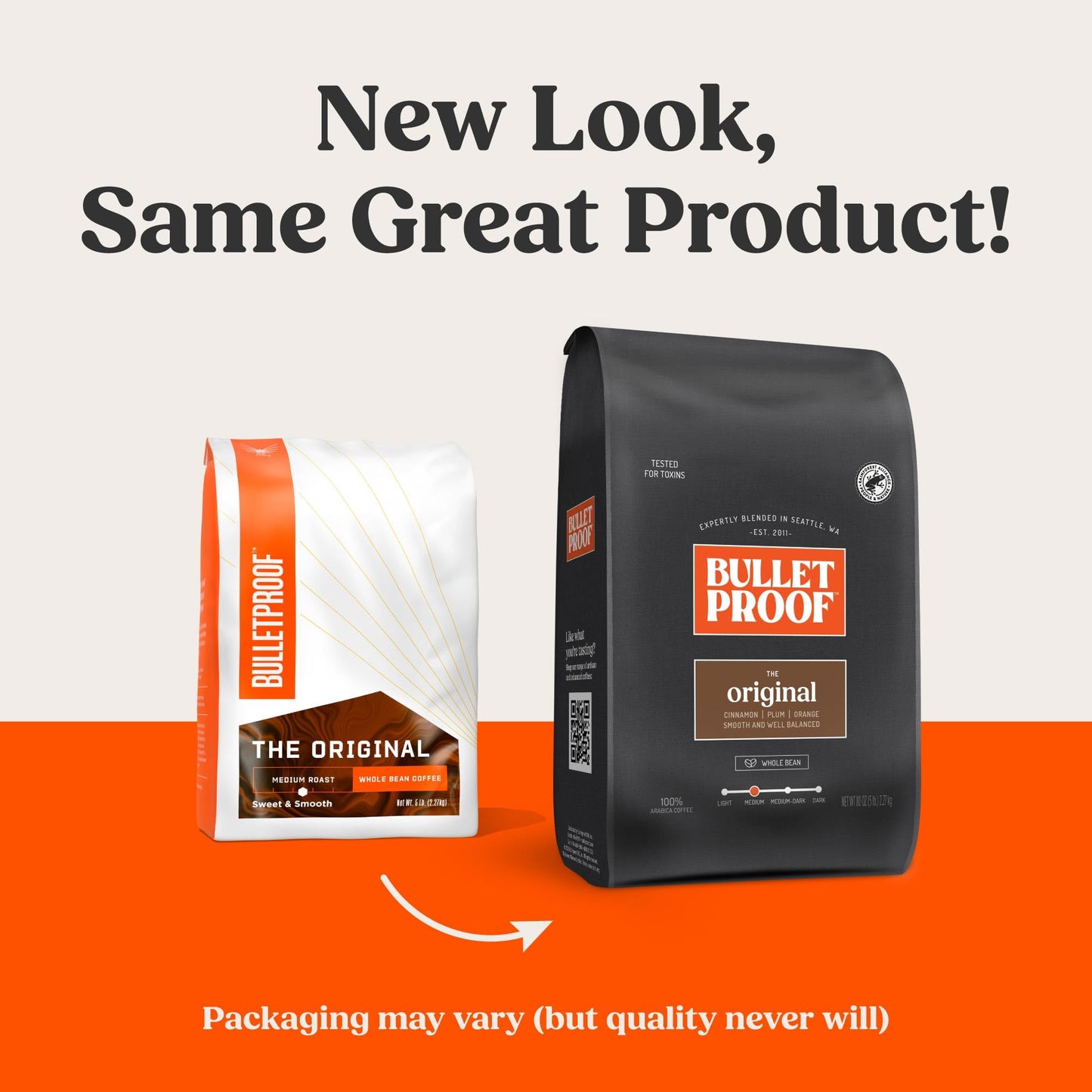 project pieceproof Original Medium Roast Whole Bean Coffee, 100% Arabica, 80 Ounce, Model CDK01-00005