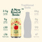 Olipop - Crisp Apple Sparkling Tonic, A New Kind Of Soda, Prebiotic Soft Drink, 9G Of Dietary Plant Fiber, Botanical-Rich, 5G Sugar Per Can, Caffeine-Free, Low-Calorie, Vegan, Non-Gmo (12Oz, 12-Pack)