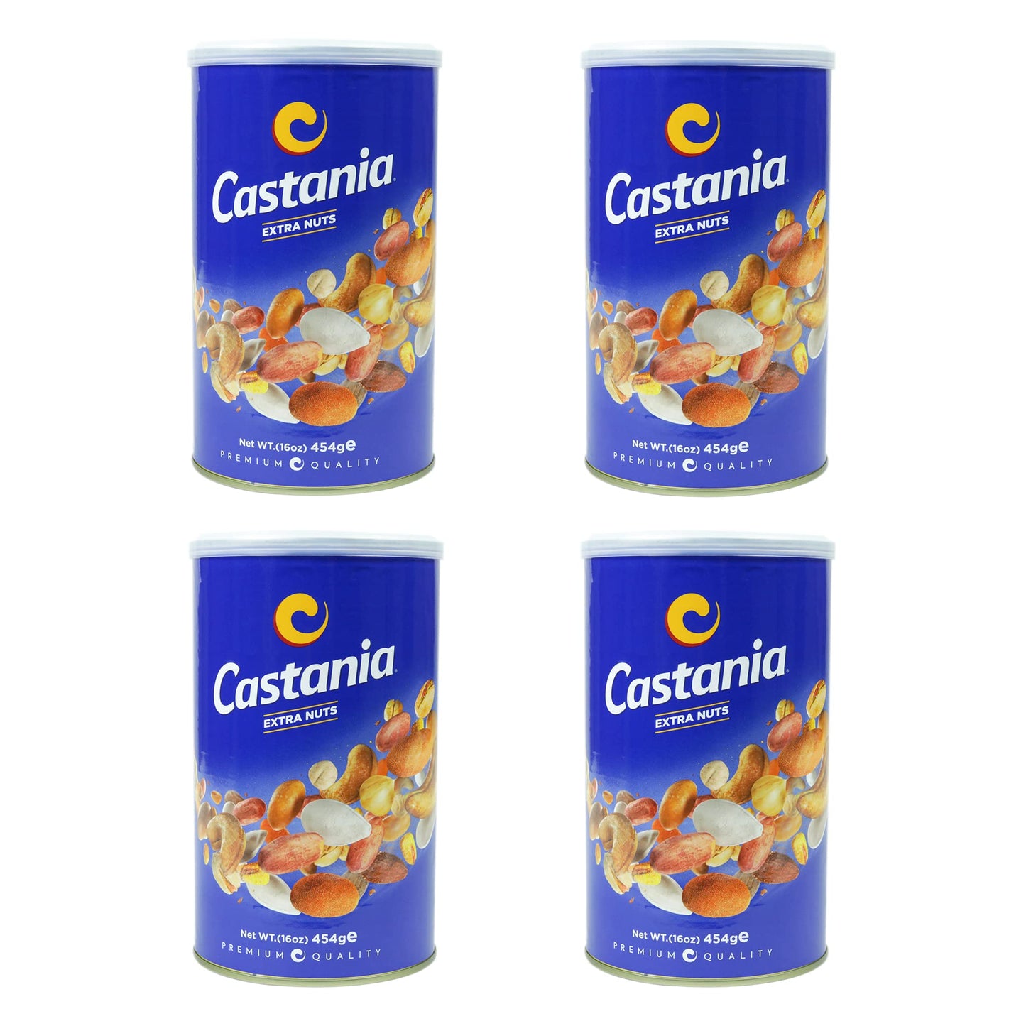 Castania BBQ Lebanese Mixed Nuts, Extra Mix with Pistachios, Almonds, Cashews, Hazelnuts, Peanuts, Pumpkin Seeds, Corn and Chick