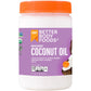 Betterbody Foods Organic Unrefined Coconut Oil - Hair & Skin Moisturizer, Baking & Cooking Oil - Light Aroma And Flavor - Butter Alternative - 28 Fl Oz