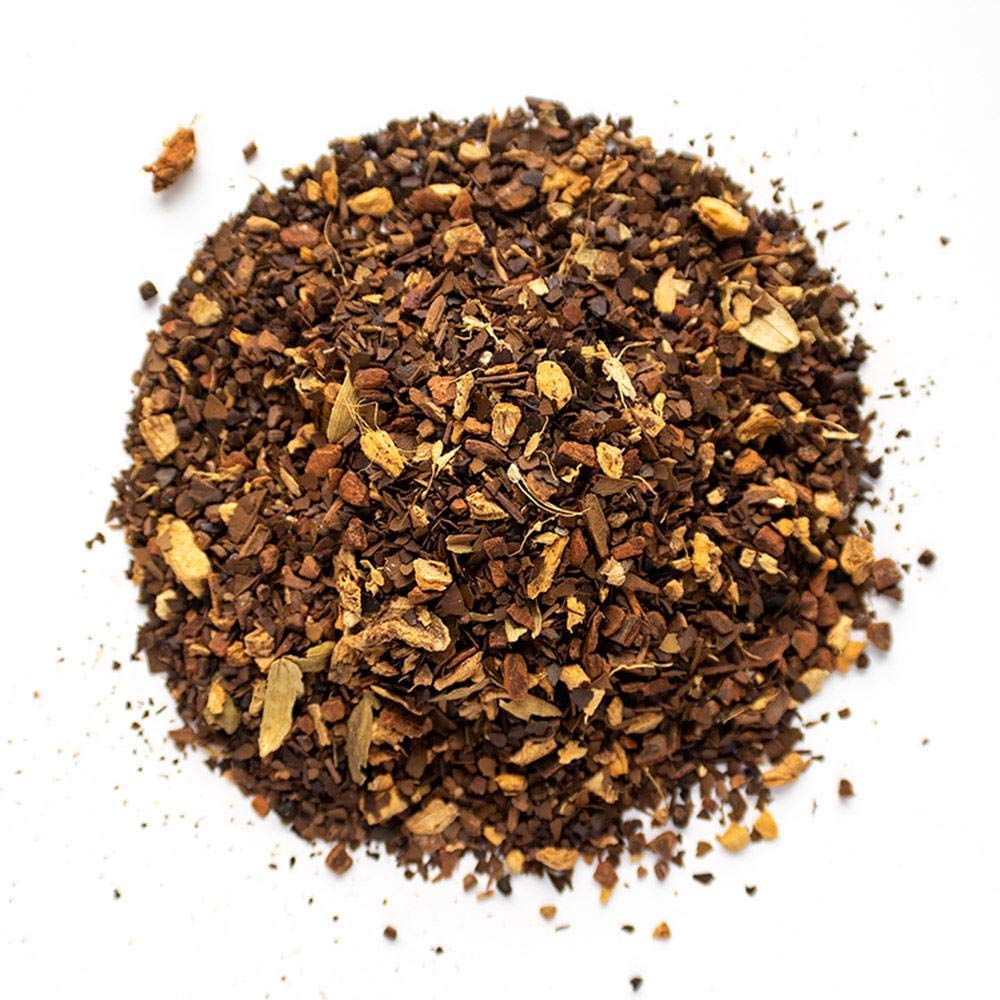 Organic Positively Tea Company, Toasty Mate Chai Tea, Loose Leaf, 4 Ounce