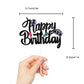Caiwowo Happy Birthday 90s Throwback Cake Topper - Paper, Multi Color, Model 1 - 1990s Party Supplies and Decorations