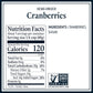 St. Dalfour Semi-Dried Cranberries - 7 Oz - All Natural, No Sulfites, Preservatives Or Artificial Ingredients - Made In France -