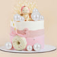 30Pcs Glitter Balls Cake Topper Foam Ball Cake Picks Mini Balloon Diy Cake Insert Topper Decoration For Baby Shower Wedding Anni