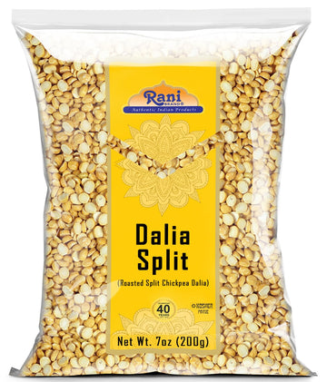 Rani Daliya Split (Roasted Split Chickpeas Dalia) 7Oz (200G) ~ All Natural | Vegan | Indian Origin