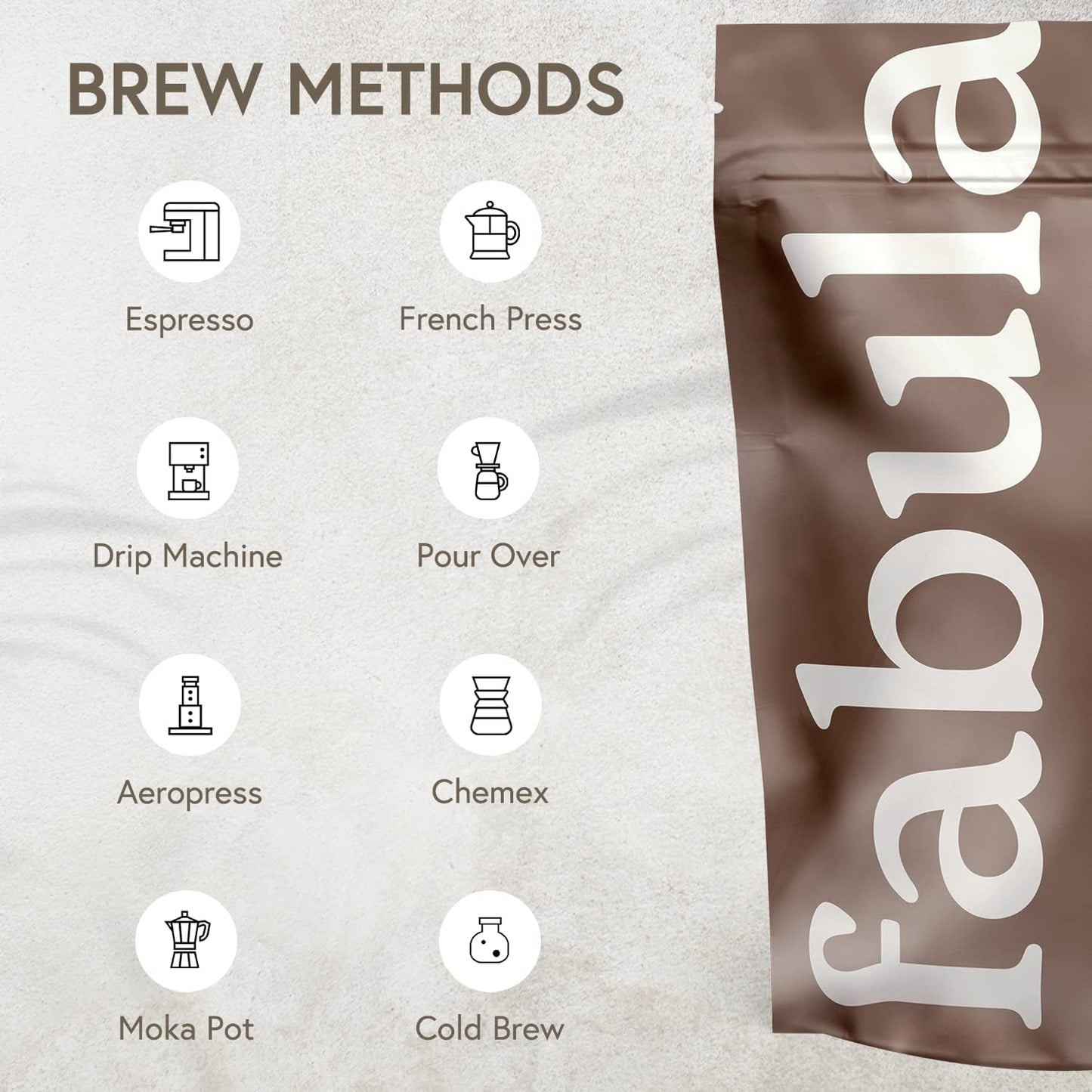 Fabula Coffee Medium Roast Whole Beans - Organic - Low Acid - Single Origin - Non-Gmo - Mold Free - 32 Ounces