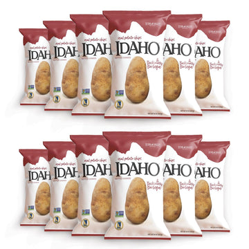 Teton Valley Brands Idaho Kettle Cooked Backcountry Barbecue Potato Chips - Snack Chips - Non-GMO - Kettle Cooked - Idaho Potato