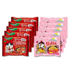 Samyang Buldak Hot Spicy Chicken Ramen Noodle Korean Stir-Fried Ramen (10, Carbonara, Tomato Pasta)