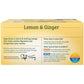 Twinings Tea, Tea, Lemon & Ginger, Pack Of 6, Size 50 Bag - No Artificial Ingredients6